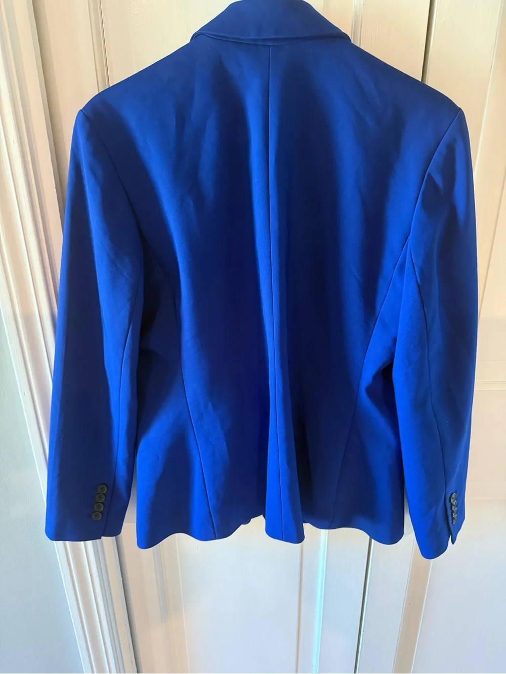 Express Women's Cobalt Blue Single-Button Blazer, NWOT - Picture 4 of 5